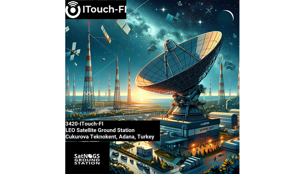 SatNOGS 3420-ITouch-FI: Pioneering a New Era of Satellite Tracking in Adana, Turkey